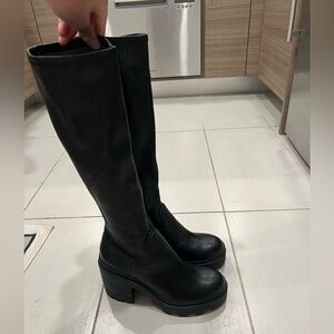 Black Steve Madden boots